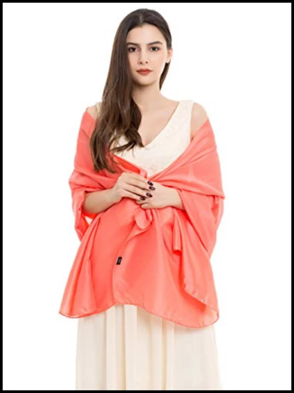 Chiffon Shawl Wrap Women Scarf Sarong Bridal Wedding Evening Party Pashmina