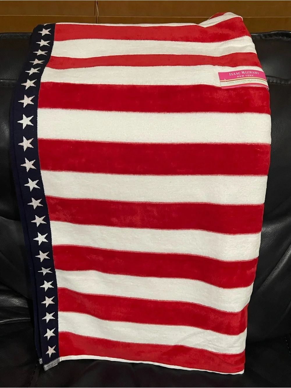 Isaac Mizrahi patriotic beach