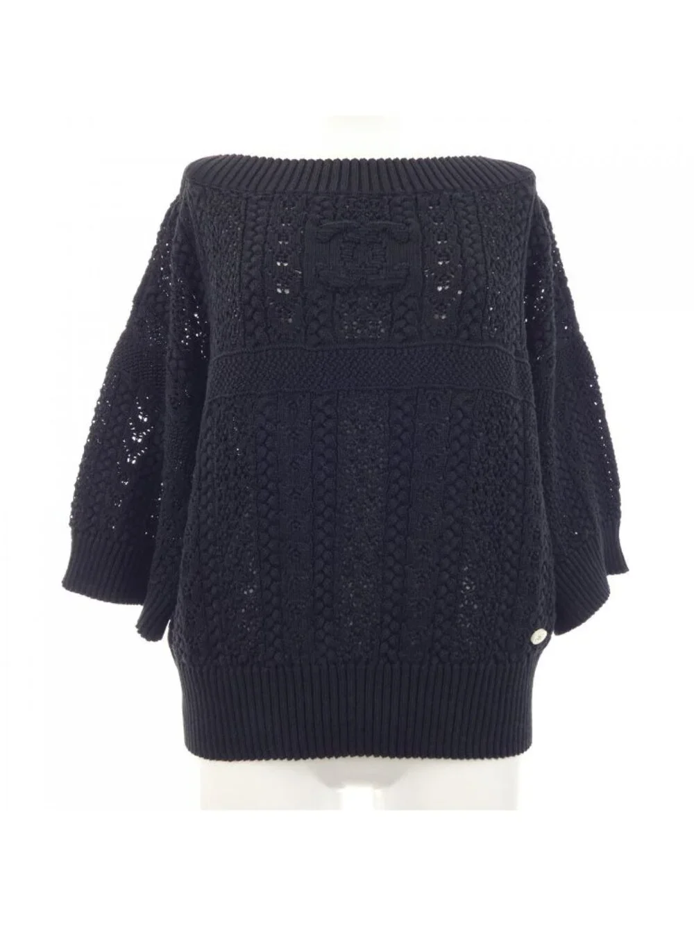 Chanel Knit Sweater Black