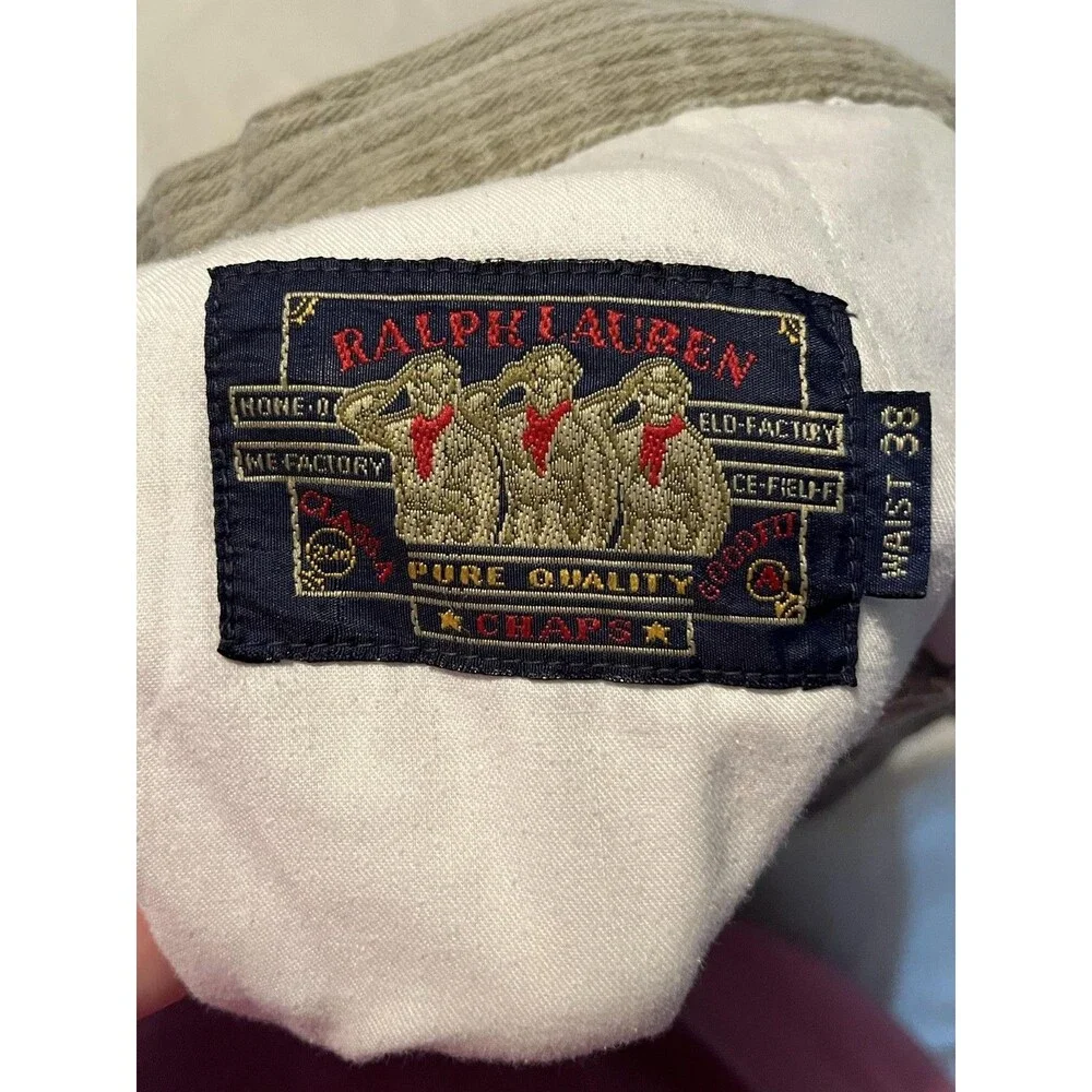 Polo Ralph Lauren vtg chaps