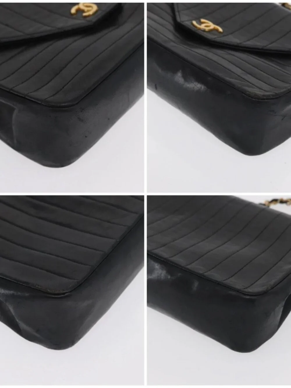 CHANEL brand	chanel color	black