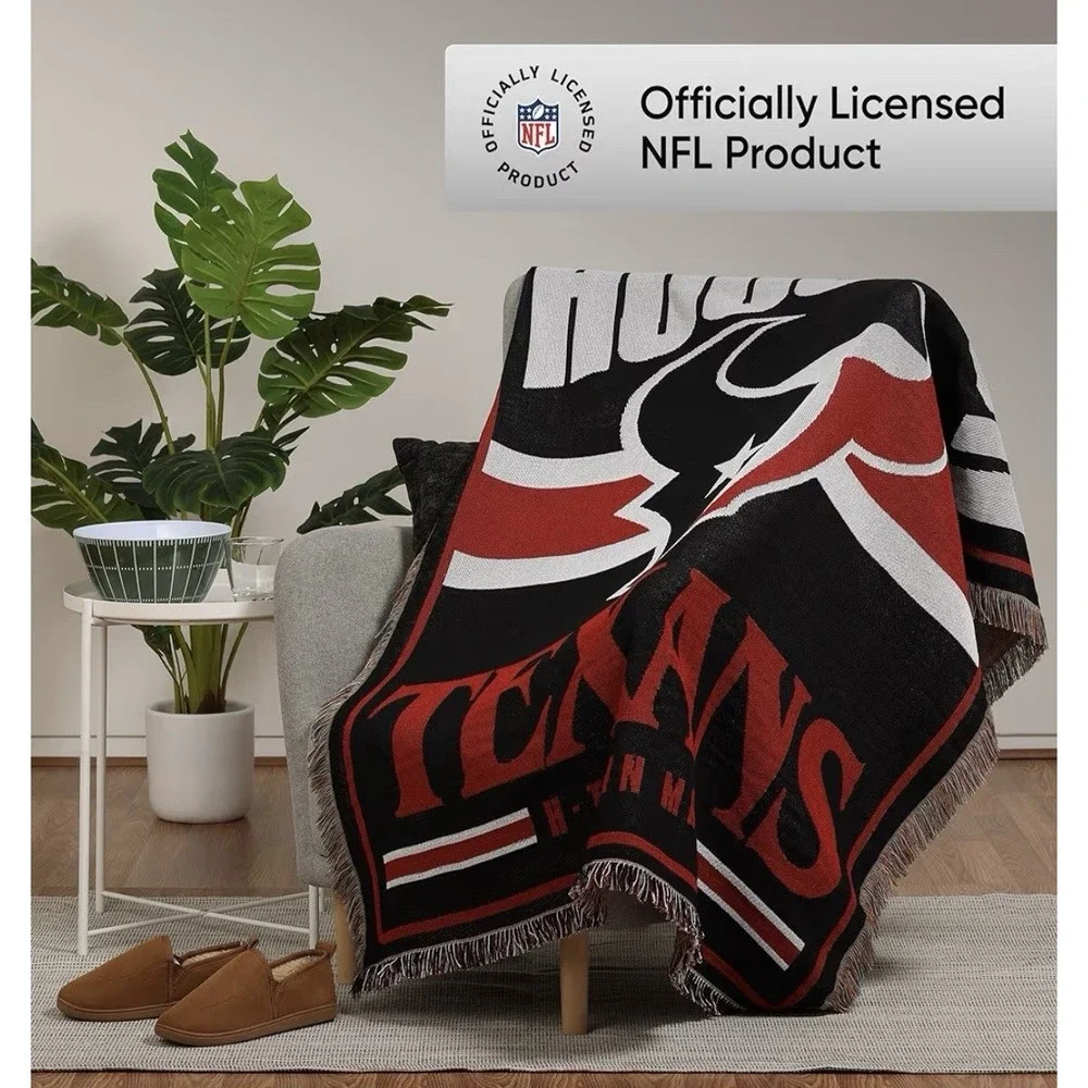 FOCO Houston Texans NFL Team Logo Woven Tapestry - 46