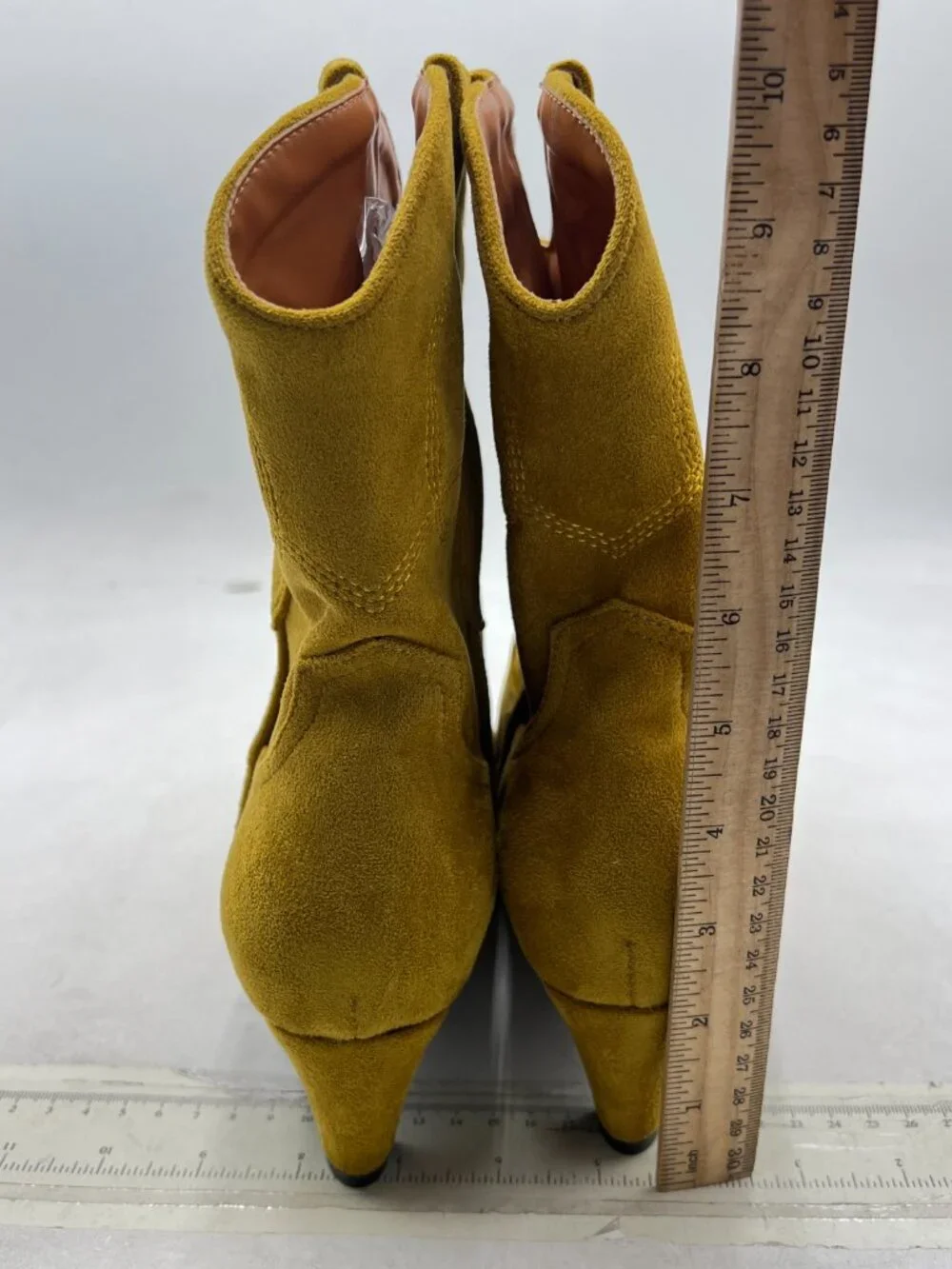 FSJ goldenrod suede