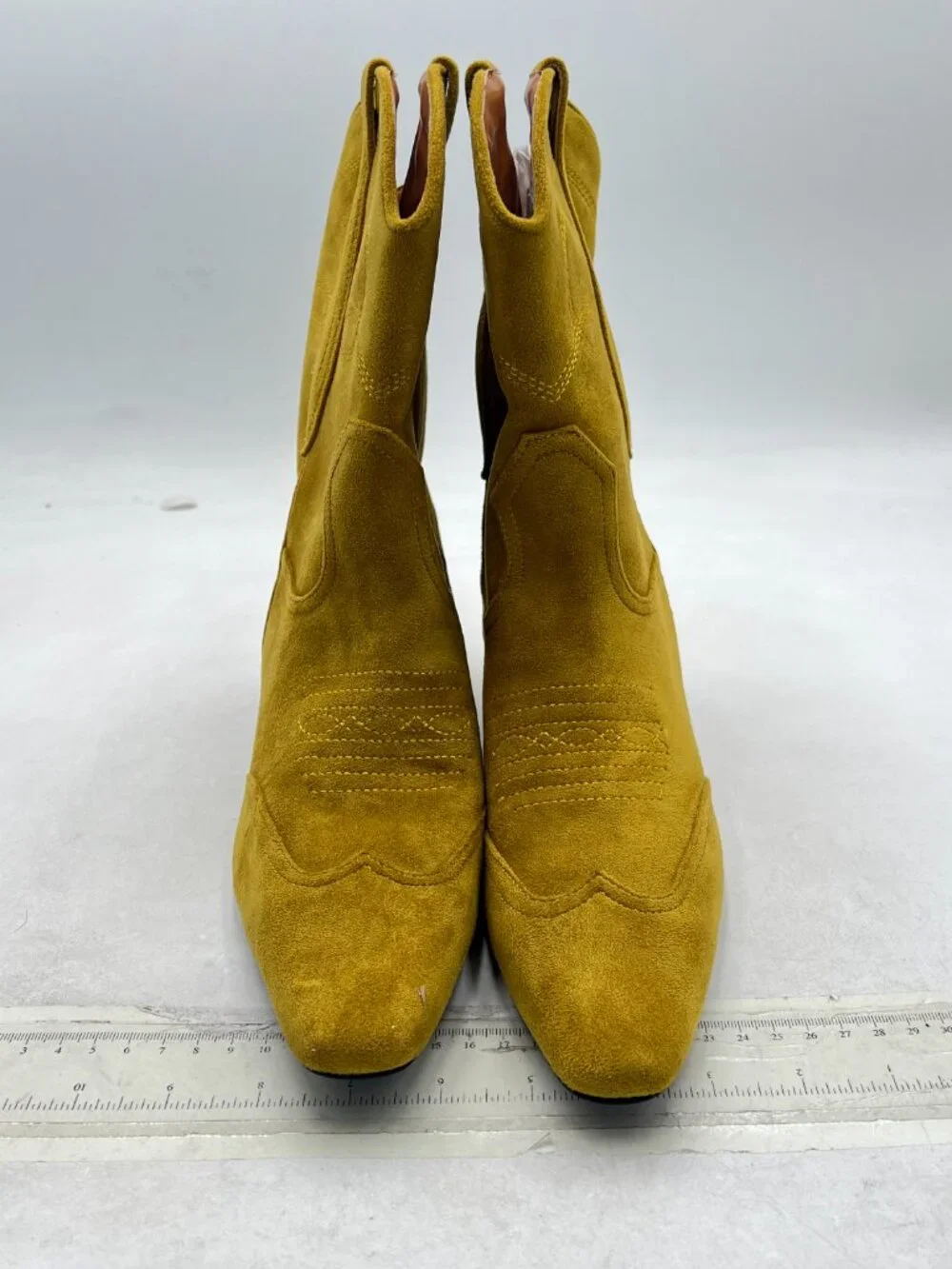 FSJ goldenrod suede