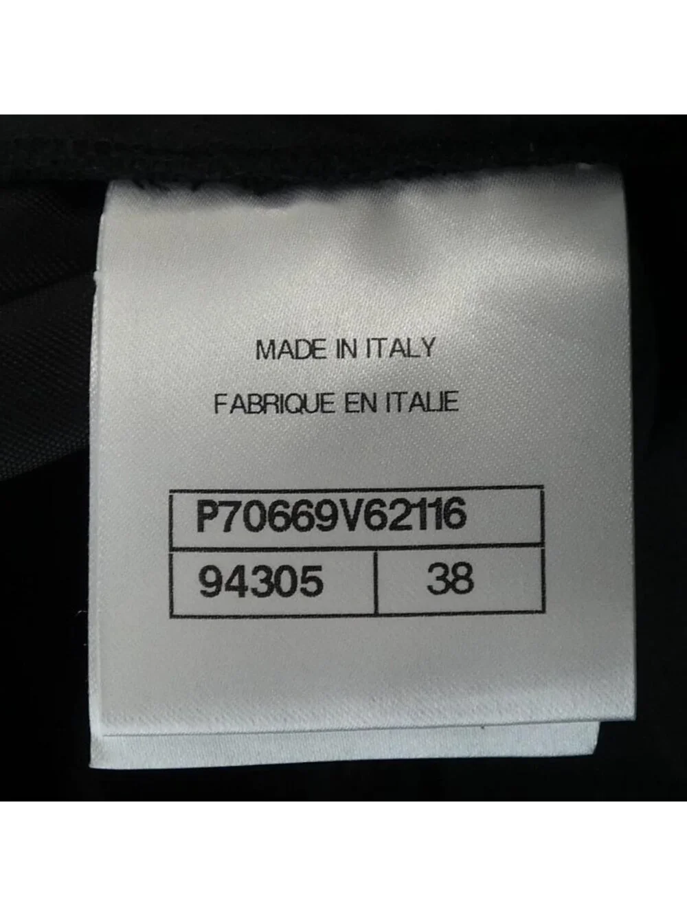 CHANEL item code