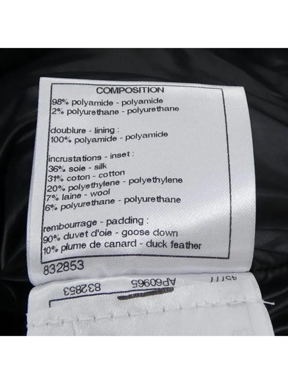 CHANEL item code