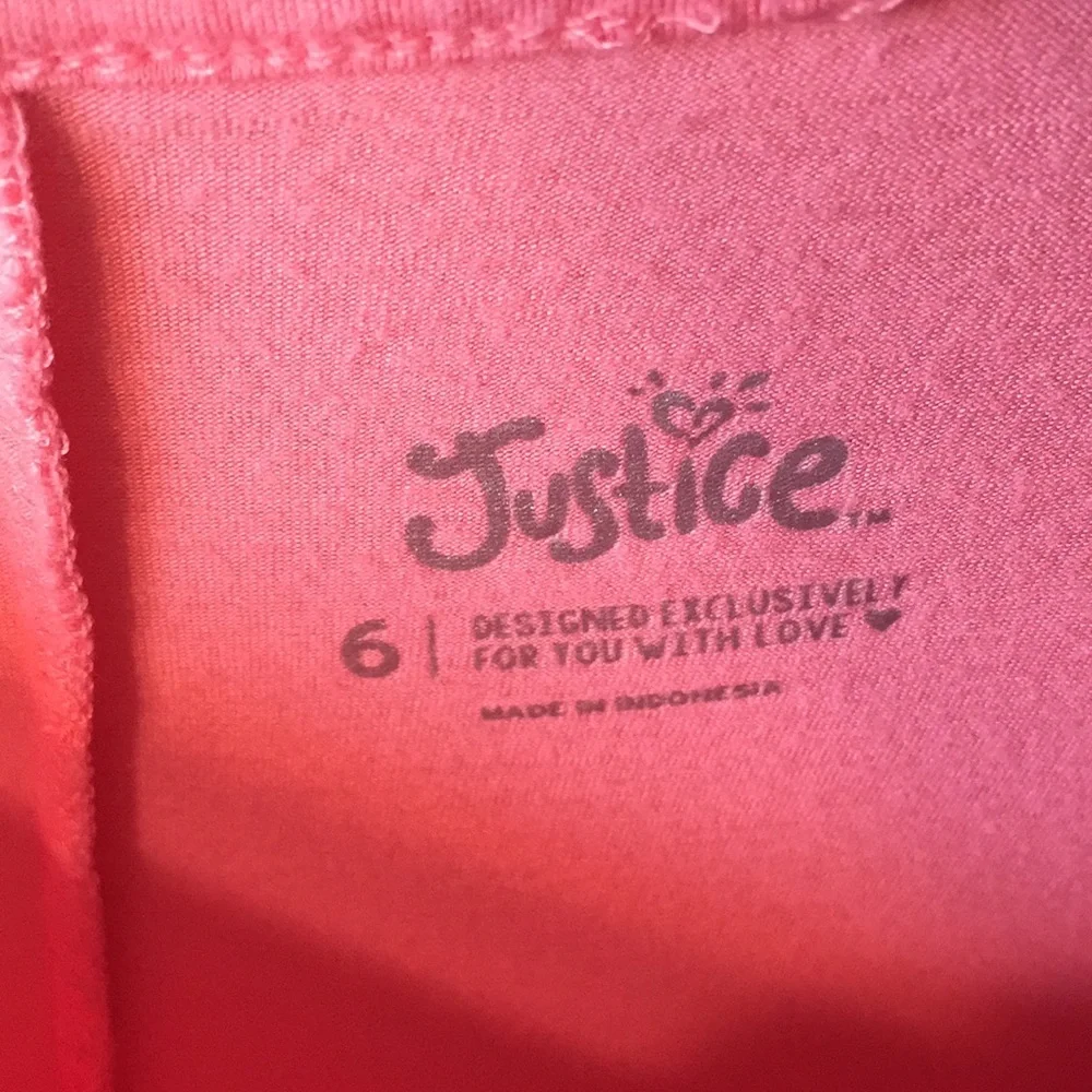 Justice pink ombré