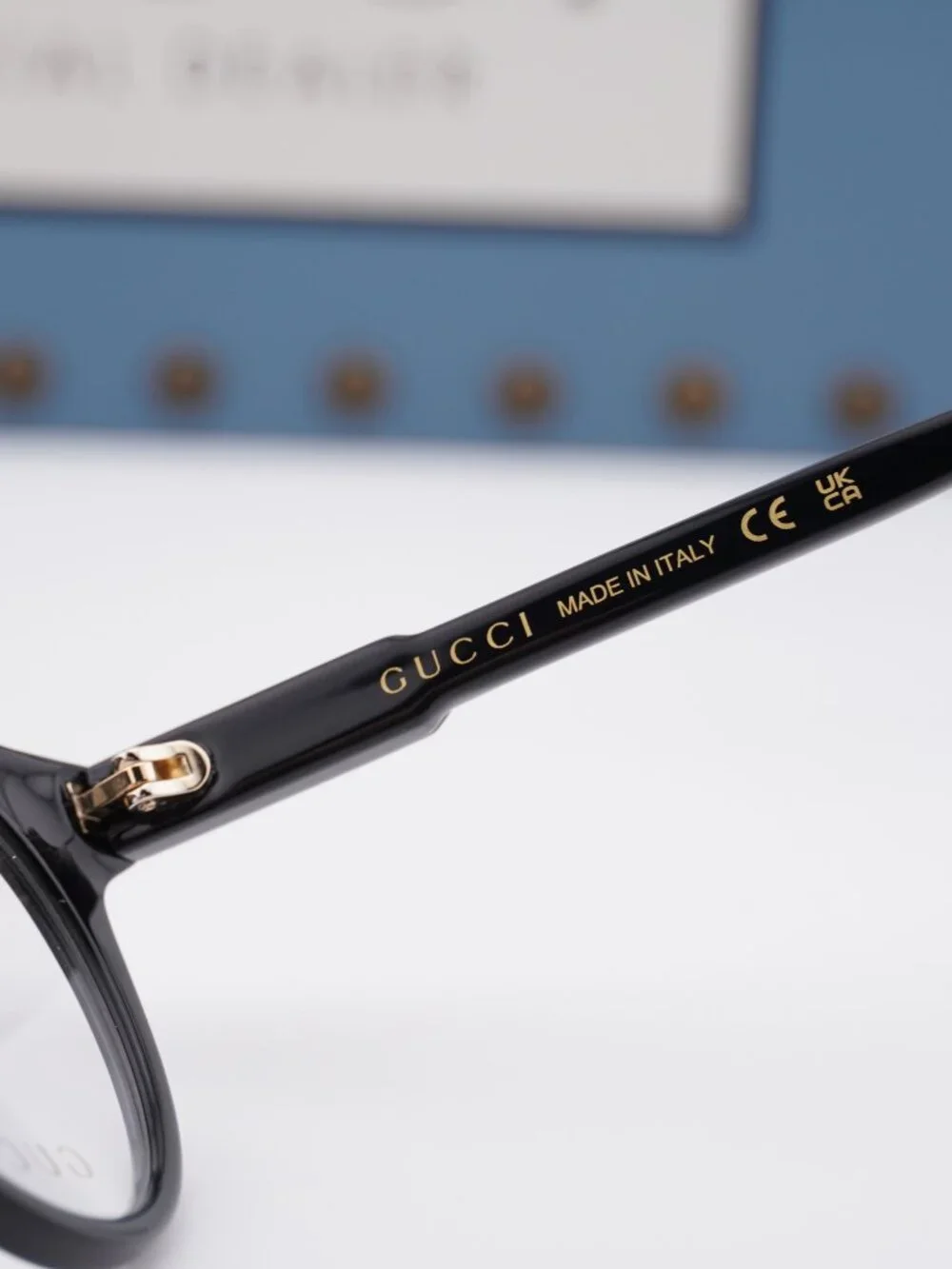 Gucci model includes retail