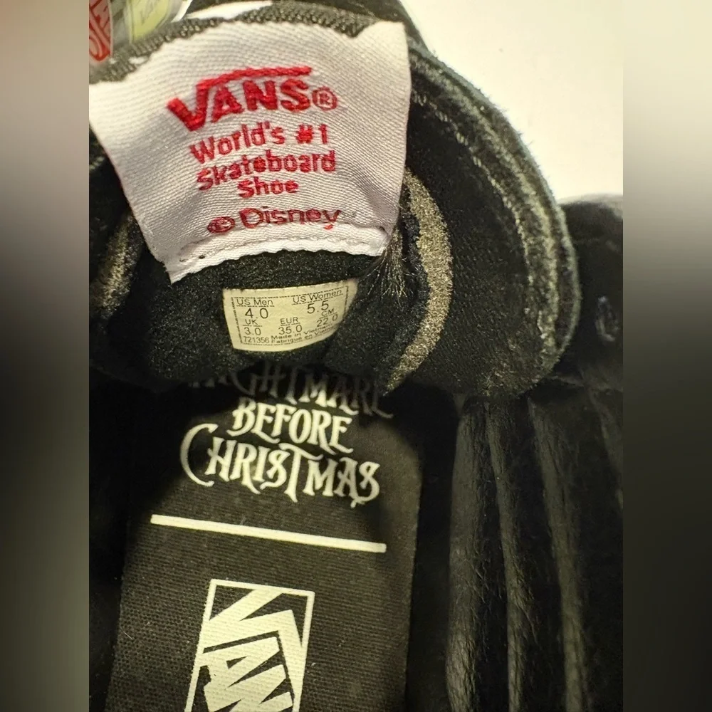 Size 4 M - VANS The Nightmare Before Christmas x Sk8- High Jacks Lament Unisex
