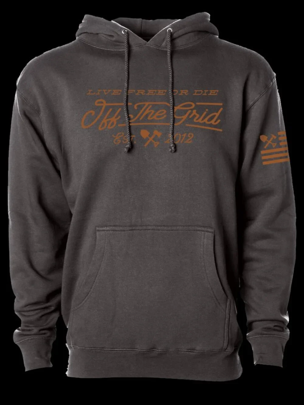 Off The Grid Surplus A Train Hoodie - Saddle