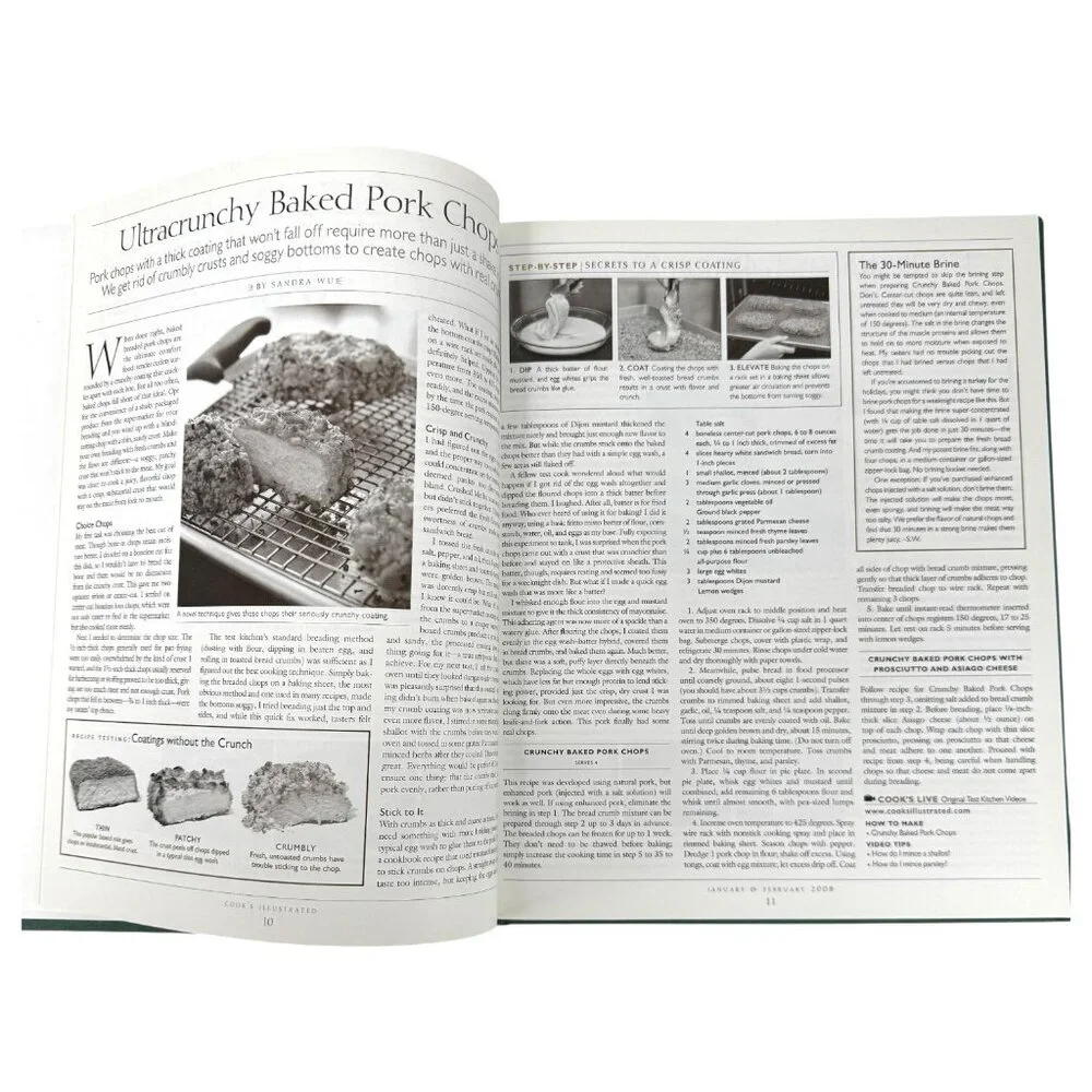Cooks Illustrated comprehensive hardcover