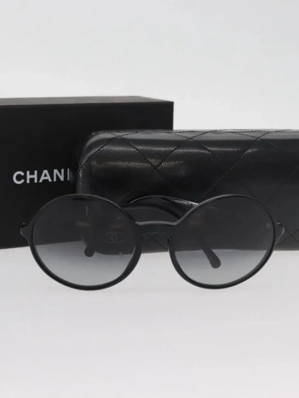CHANEL brand	chanel color	black