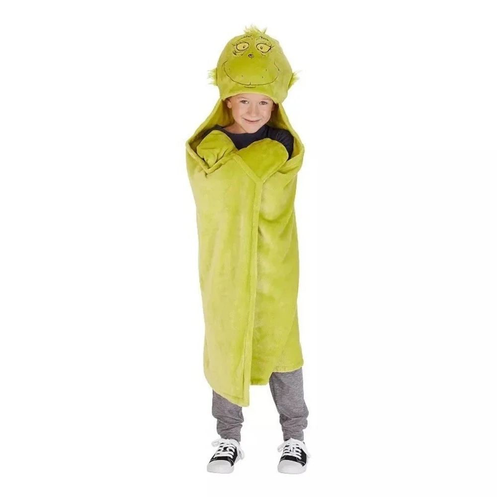 Dr. Seuss grinch hooded