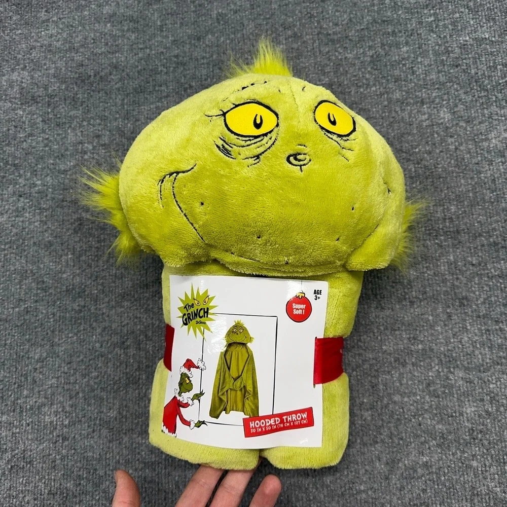 Dr. Seuss grinch hooded