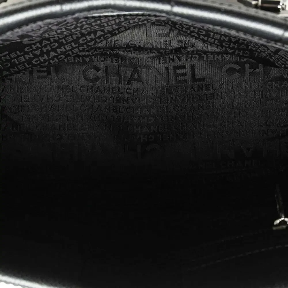 CHANEL black caviar