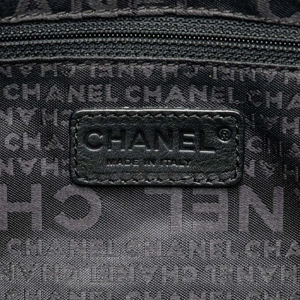 CHANEL black caviar