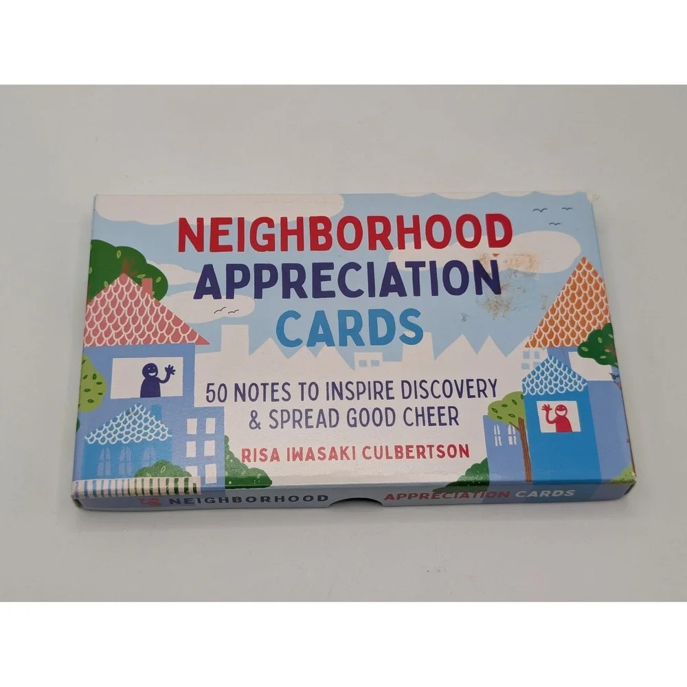Neighborhood Appreciation Cards Risa Iwasaki Culbertson 50 Notes Chronicle Books