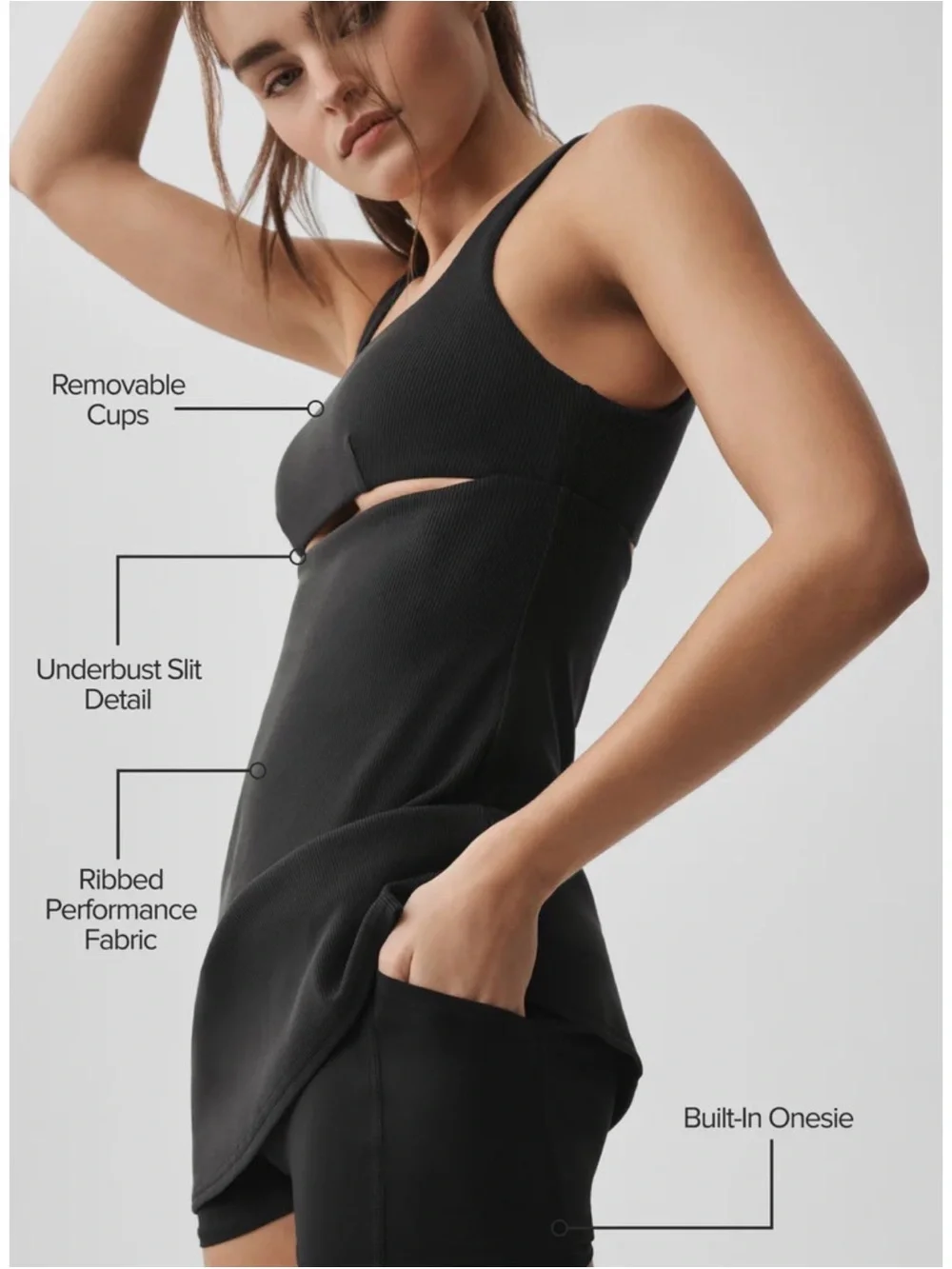 ALO Yoga sleek black