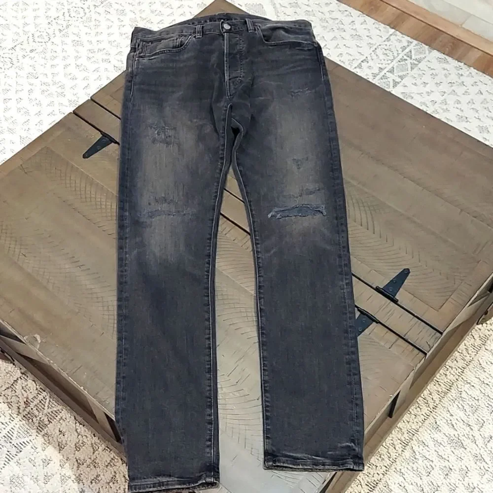 Polo Ralph Lauren Sullivan Slim Distressed Jeans 32x34 NWT