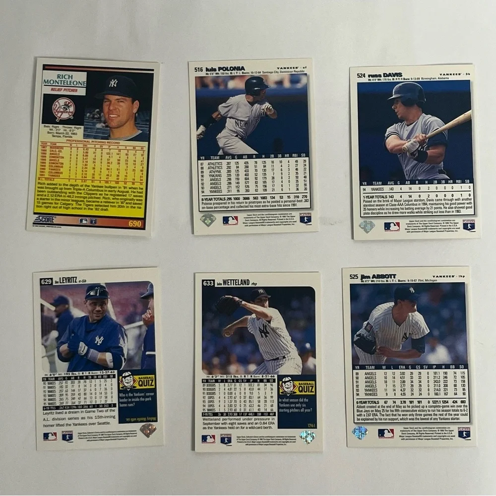 N/A these cards