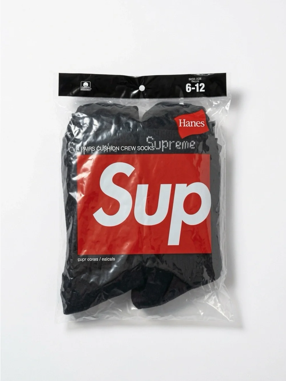 Supreme x Hanes socks