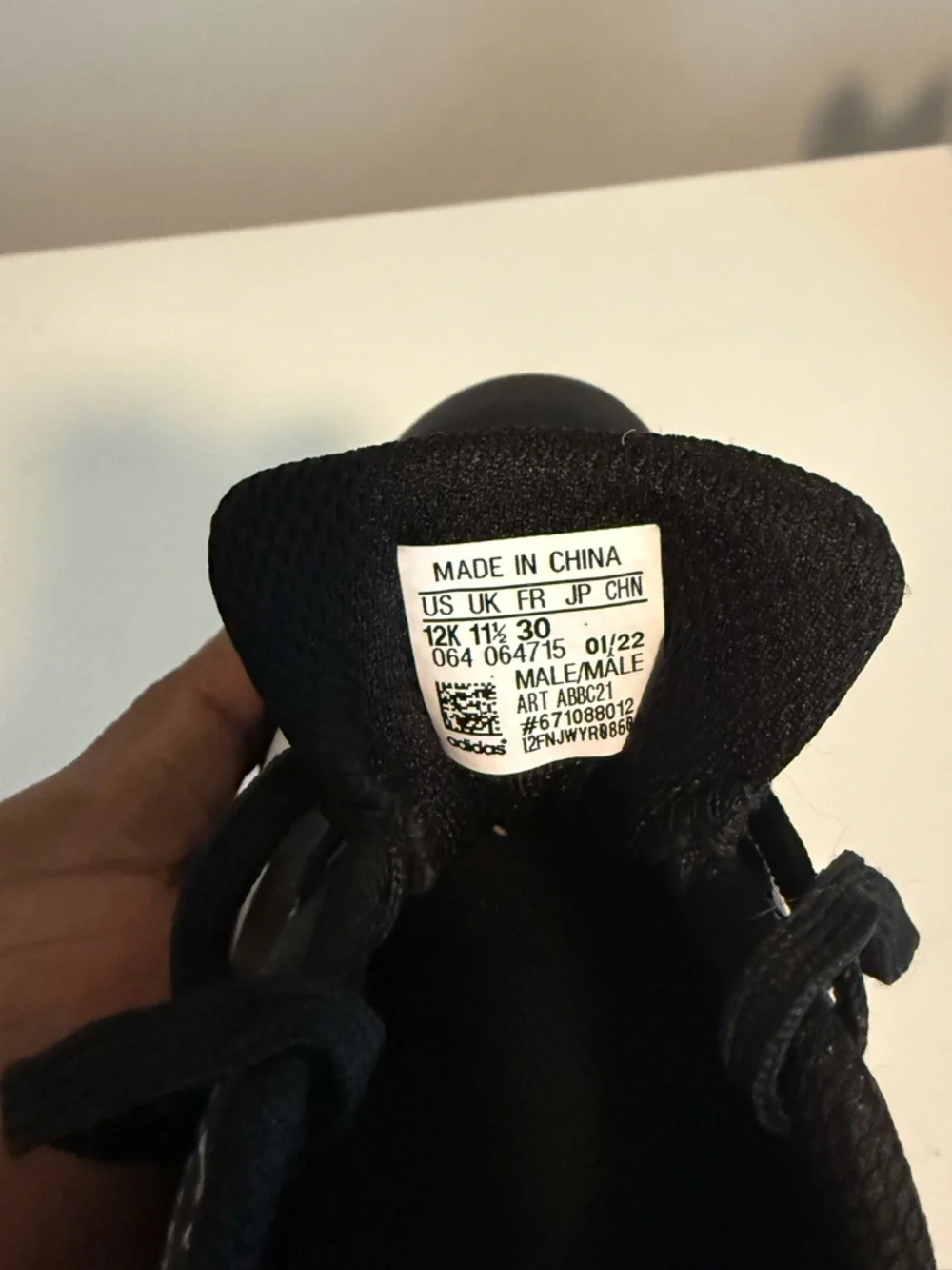 adidas black cleats