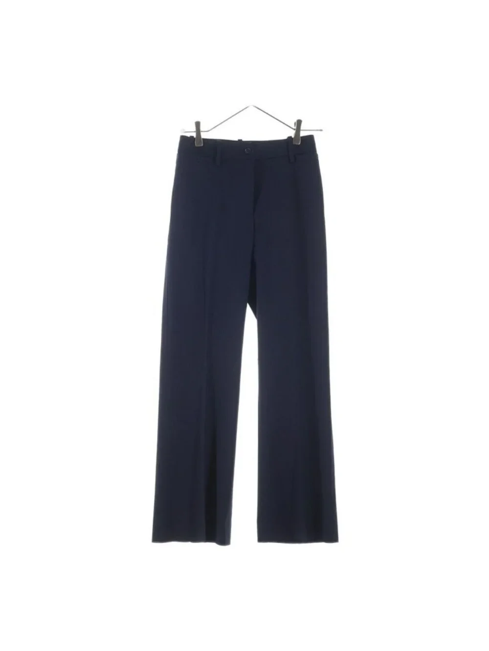 Dolce & Gabbana Set Suit Wool Leopard Tailored Jacket Trousers Pants 40 Navy