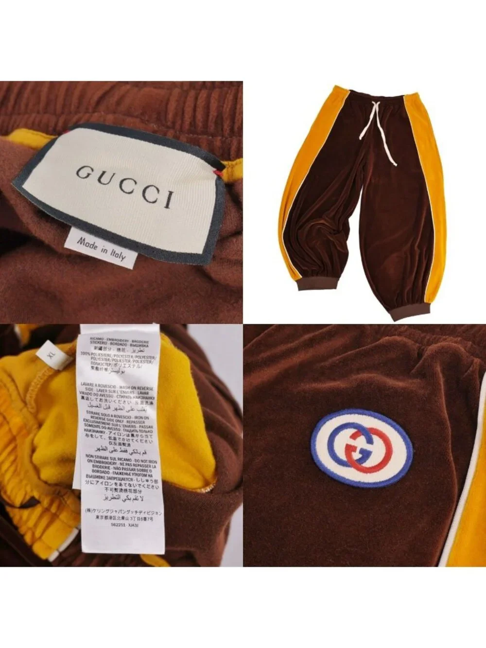 Gucci chenille harem