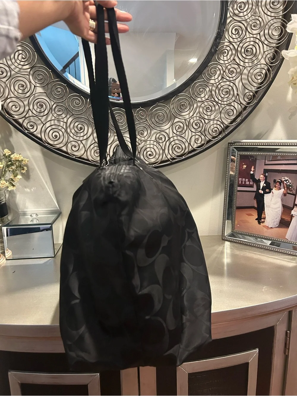 Coach roomy tote
