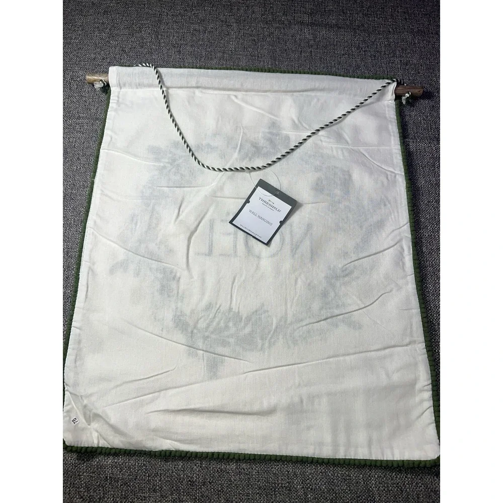 Threshold noel embroidered