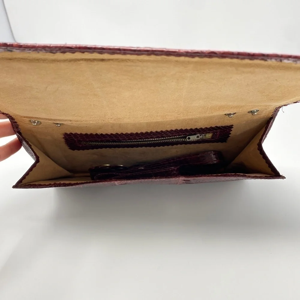 Vintage Custom Snakeskin this bag