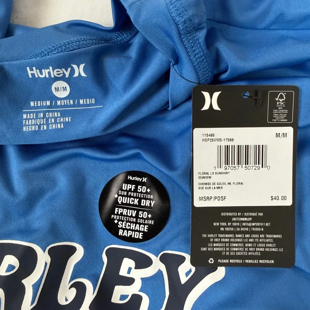Hurley mens floral