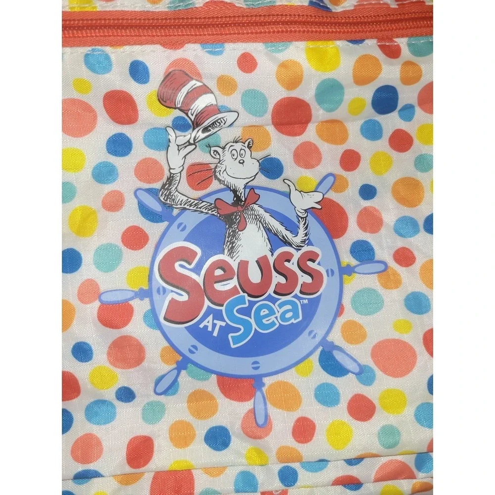Dr. Seuss logo polyester fit