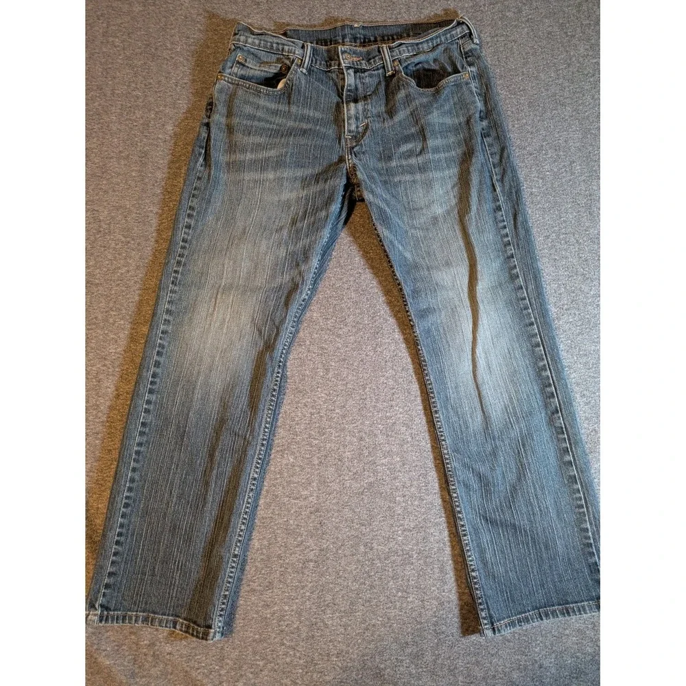 Levi's Jeans Men's 559 Relaxed Fit Boot Cut Medium‎ Wash Denim Workwear 34x30