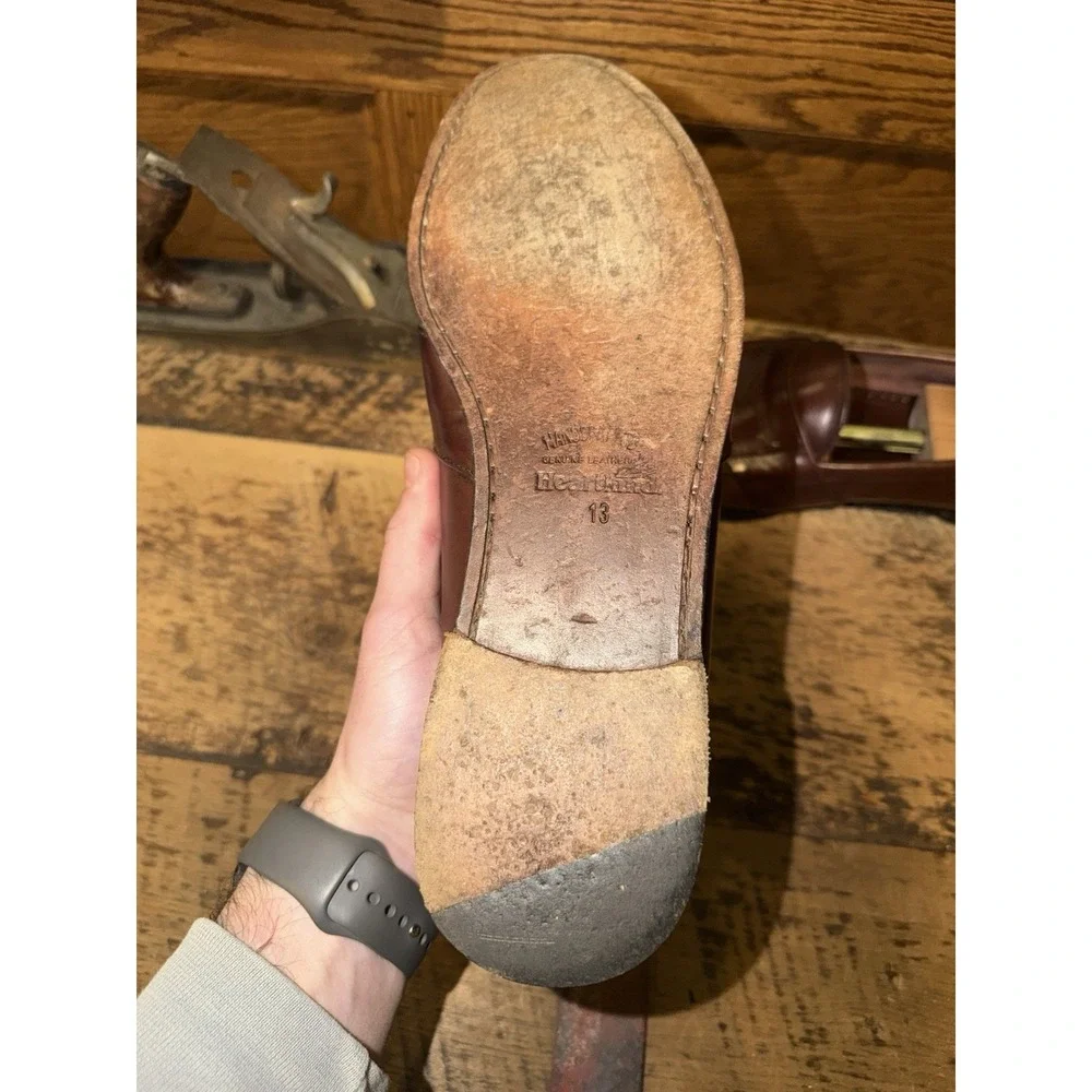 Heartland leather penny