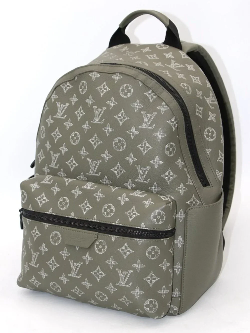 Louis Vuitton Discovery Backpack PM Monogram Shadow Leather M12463 - Gray