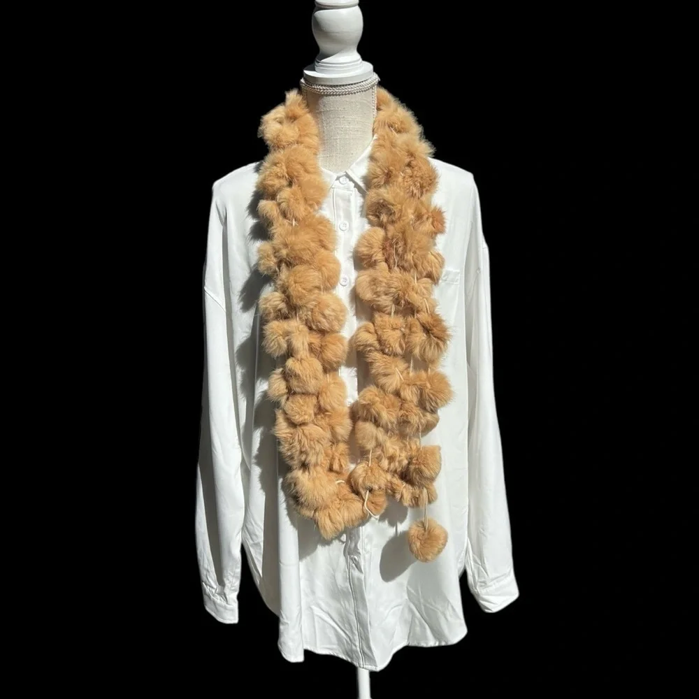 Vintage fur scarf