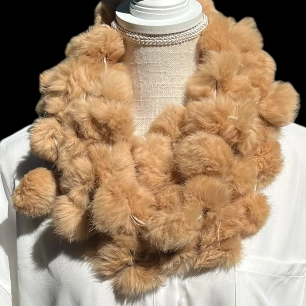 Vintage fur scarf