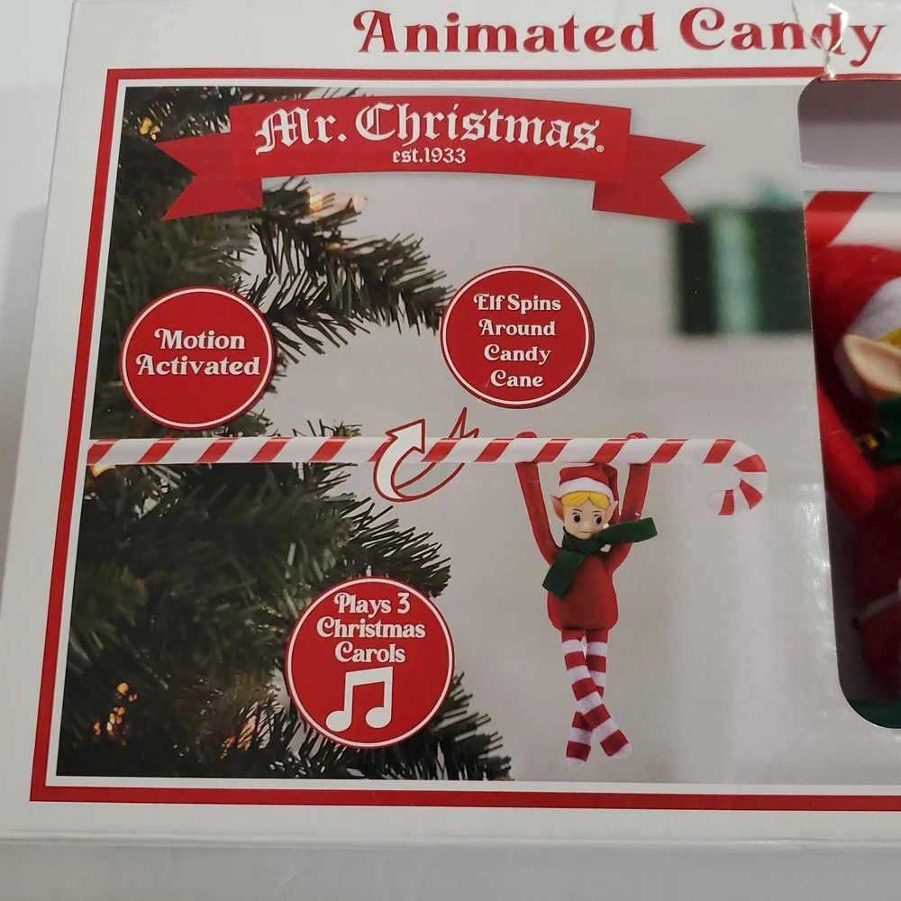 Mr Christmas motion activated