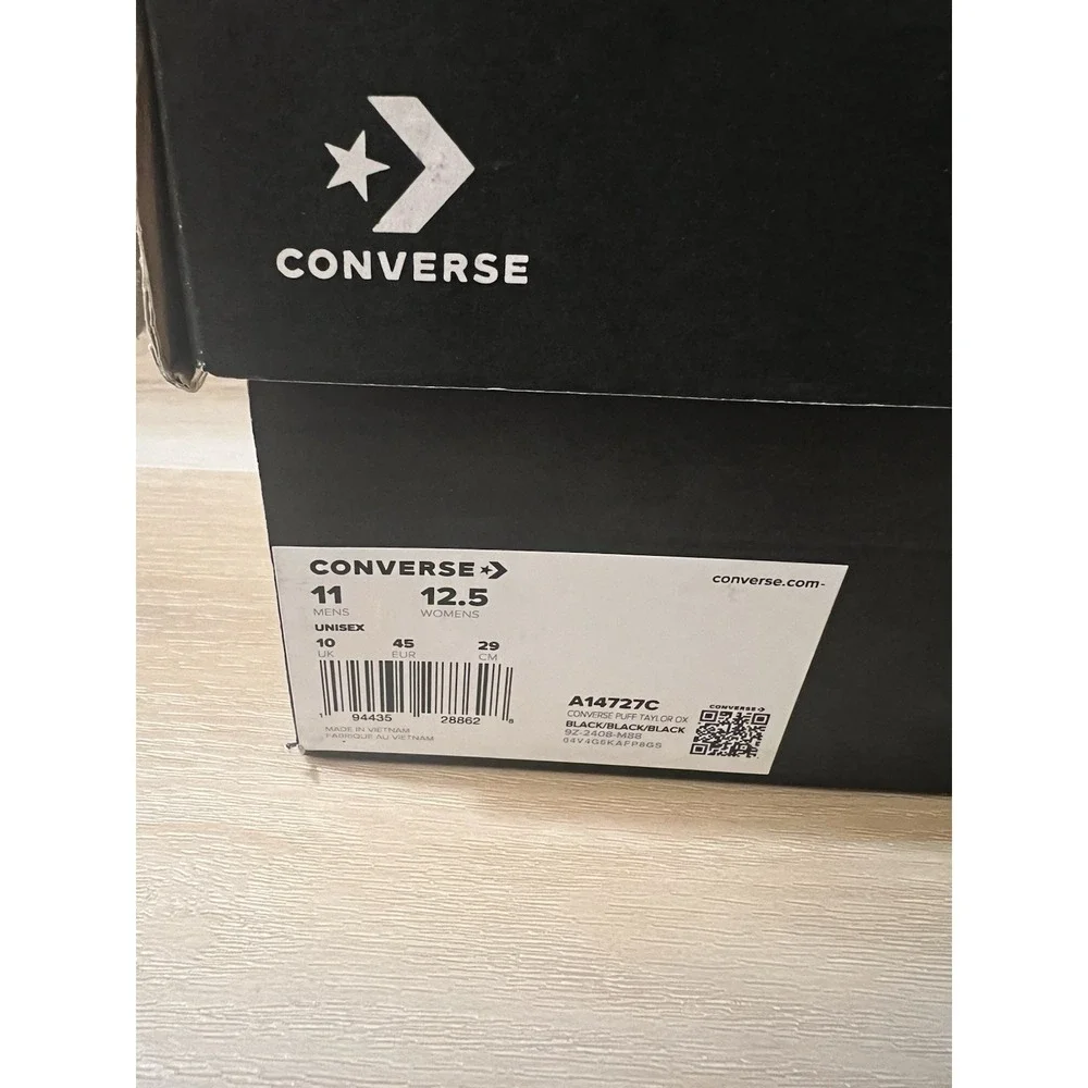 Converse Chuck Taylor Puff Black A14727C Men Size 11,‎ Womens 12.5 New In Box