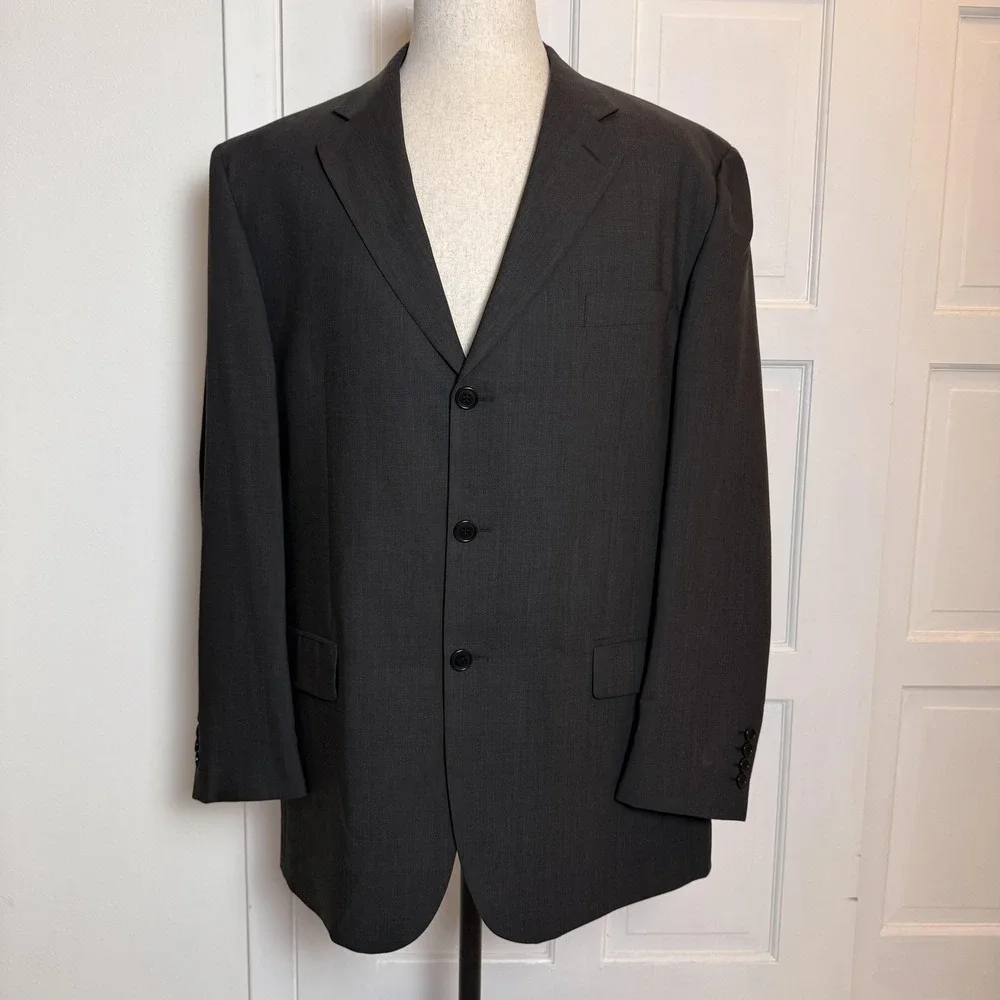 Missoni‎ Blazer Mens 40L Gray 3 Button Made In Italy Suit Jacket Sport Coat