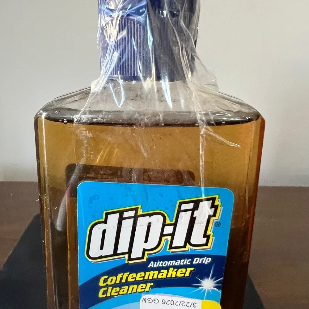 Dip-it‎ Automatic Drip Coffeemaker Cleaner Liquid Descaler 7oz Bottle New