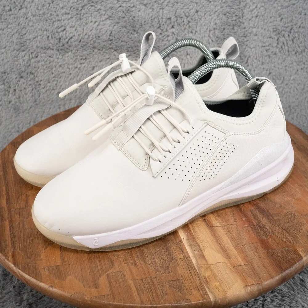 Clove Shoes Mens Size 8.5 Womens 10 White Slip Resistant Nursing Work Sneakers
