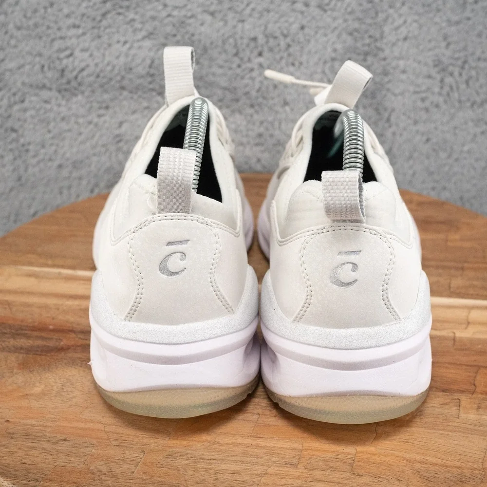 Clove Shoes Mens Size 8.5 Womens 10 White Slip Resistant Nursing Work Sneakers