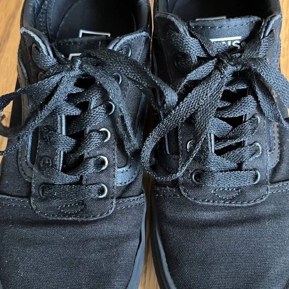 Vans gently worn