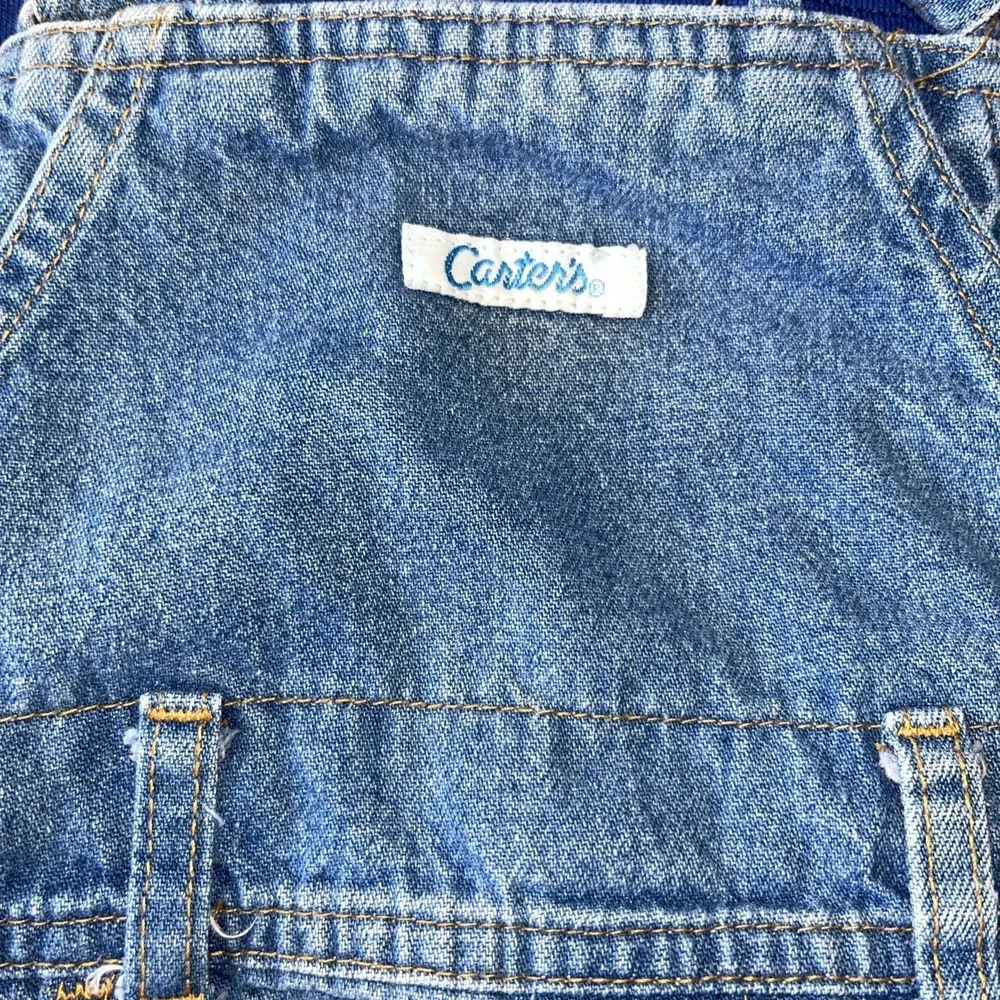 Vintage 1980's Carters Overalls And T Shirt. 24‎ Months, 2T. Denim outfit