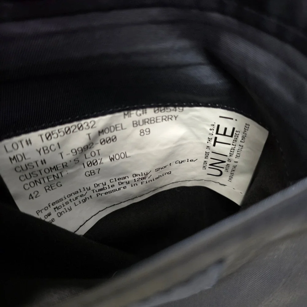 Burberry navy blue