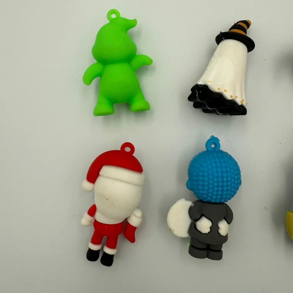 Nightmare Before Christmas Mini Advent Calendar‎ Figures Charms Set of 9