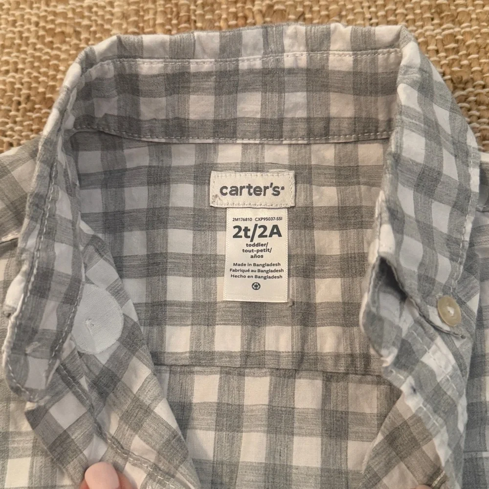 Carters carter plaid