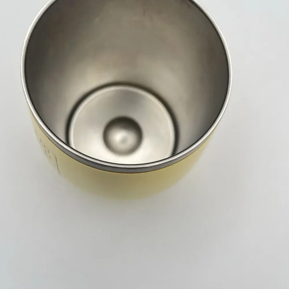 BRUMATE UNCORK'D INSULATED WINE TUMBLER 14OZ WITH LEAKPROOF LID Yellow